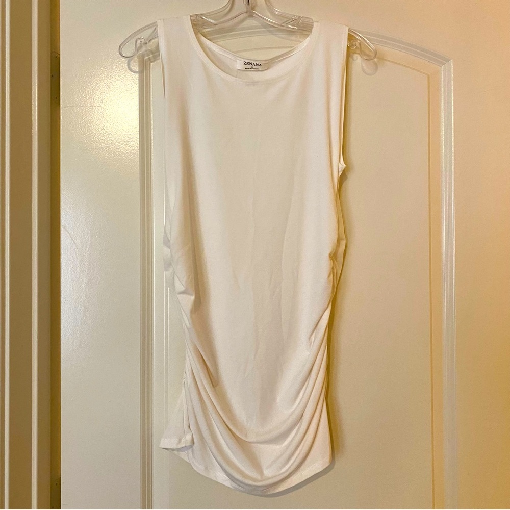 Ruched tank